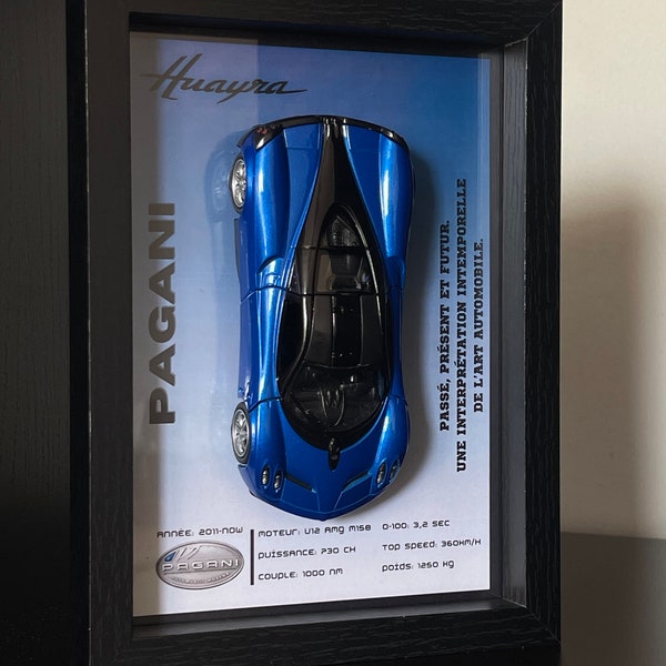 Cadre 3D Pagani Huayra