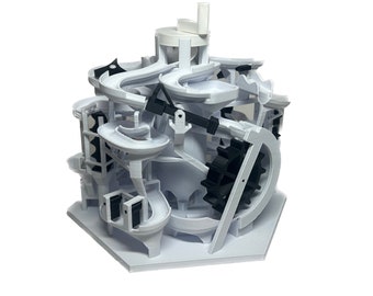 Flux (archivo): una máquina de mármol impresa en 3D; archivos STL digitales