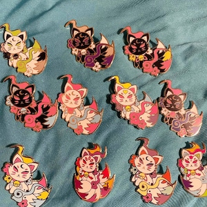 Pride Kitsune Pins
