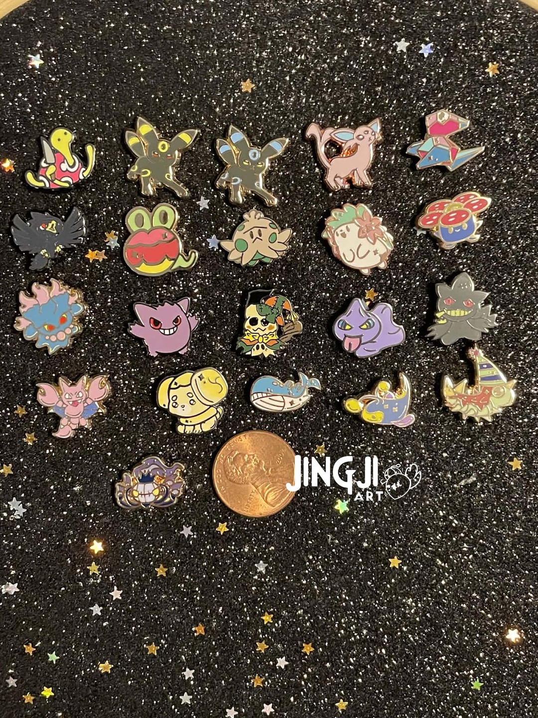 Mini Monsta Enamel Pins - Etsy
