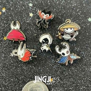 Mini Hollow Knight Pins