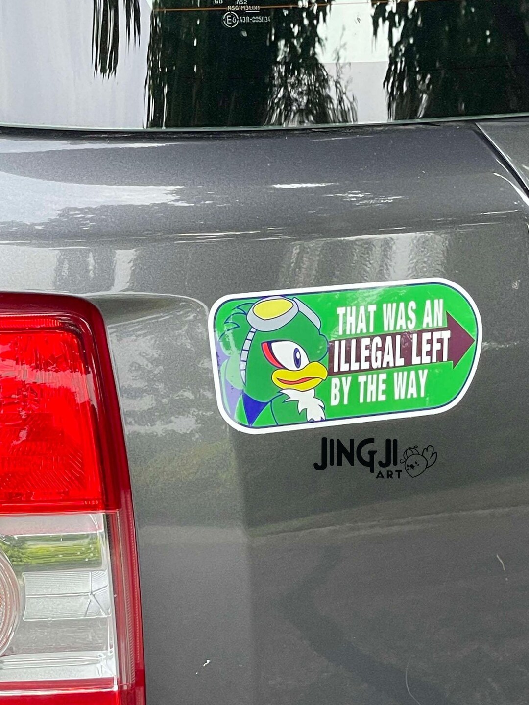 Copy Left Sticker That Was an Illegal Left Bumper Sticker (retiring) - Etsy