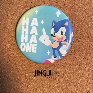 Ha Ha Ha One Button Badge