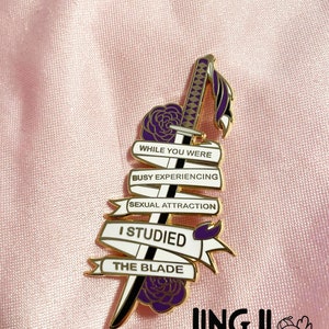 Asexualer Katana Pin