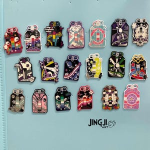 B Grade Pride Omamori Epoxy Emaille Pins