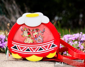 Red Onion w/ Rocket Zipper Inspired Ita Bag-Limited Edition