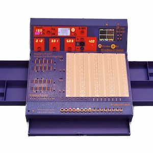 BreadBoard Genius Electronics XL Lab, 6 Breadboard or 4 Breadboard with Arduino Uno/Due/Mega/Pico /Raspberry Pi/ESP32 Mounts
