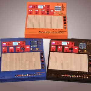Breadboard Genius Electronics XL Lab, 6 Breadboard or 4 Breadboard With ...