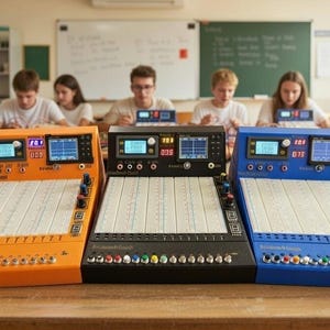 Breadboard Genius Project Lab: 4 Breadboard or 2 Breadboard with Arduino Uno/Due/Mega/Pico /Raspberry Pi/ESP32 Mounts