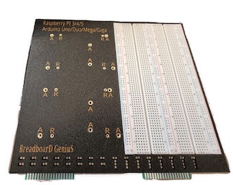 Arduino/Raspberry Pi Breadboard Mount 3D Print files