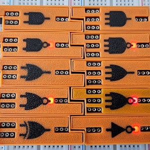 Logic Module, indicators display the activity so you can see your circuit come to life.