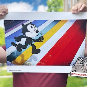 STREET ART, Banksy se encuentra con Warhol y MAD Magazine. la visión sesgada del mundo de un artista con un ligero toque sarcástico.
