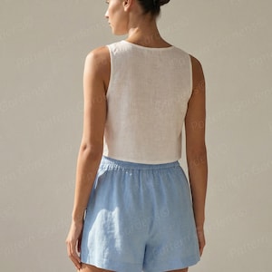 Shorts Sewing Pattern, Women's Shorts Pattern, Linen Shorts Pattern, Cotton Shorts Pattern, Plus Size PDF Patterns, woven shorts pattern, flowy shorts pattern for beginners, sewing pattern for woven fabrics, elastic waistband shorts, flared shorts pattern for beginners, lounge shorts pattern, sewing patterns for women,  casual shorts pattern, clothes patterns for women, summer shorts pattern, boxer shorts pattern, beach shorts pattern, easy shorts pattern