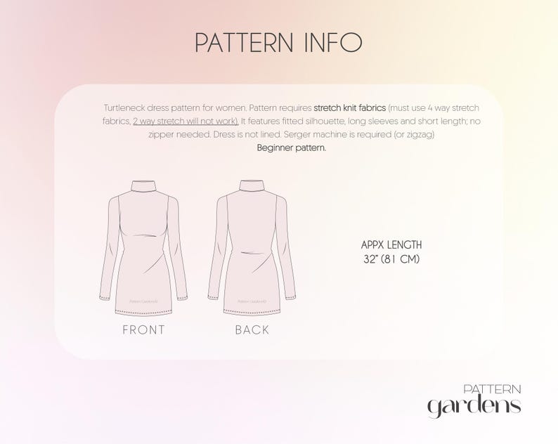 short Dress Sewing Pattern, mini Dress Pattern, turtleneck Dress Pattern, Long sleeve Dress PDF Sewing Patterns For Women, Party Dress Sewing Pattern For Women, bodycon Dress Pattern, fitted dress Pattern, tight dress pattern, womens dress pattern, mock neck dress pattern, stretch dress pattern, jersey dress pattern, easy dress pattern, sewing pattern for womens dress, elegant dress pattern, PDF sewing patterns for beginners