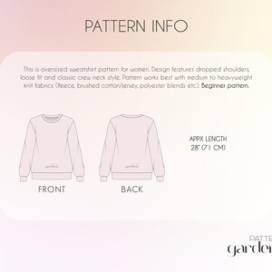 Women’s sweatshirt sewing pattern, pullover pattern for women, crew neck sewing pattern, fleece top pattern, hoodie sewing pattern, long sleeve top sewing pattern, loungewear sewing pattern for women, printable sweatshirt pattern PDF, beginner-friendly sewing pattern, digital women’s clothing pattern, comfy everyday pullover sewing project for stretch fabrics, jumper pattern for women, oversized sweatshirt pattern for women