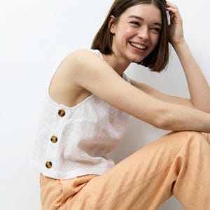 Linen Top Sewing Patterns For Women, Simple Top Pattern For Beginners, Linen top sewing patterns for women, simple top sewing pattern for beginners,  plus size PDF sewing patterns for women, easy blouse pattern, printable tunic pattern, digital top pattern for woven fabrics, loose fit top sewing pattern, beginner-friendly linen blouse pattern, summer tunic sewing pattern, sleeveless top pattern, button down top pattern, tunic pattern for women, linen shirt pattern