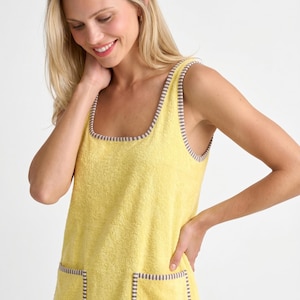 Towel Dress Pattern, A-Line Dress Sewing Pattern, Beach Dress Pattern, Short Summer Dress Pattern, Plus Size Dress PDF Sewing Pattern, Linen dress pattern, cotton dress pattern, sleeveless dress pattern, dress beginner pattern, relaxed dress pattern, casual dress pattern, comfortable dress pattern, loose dress pattern PDF sewing patterns for women, oversized dress Pattern, easy dress pattern, short dress pattern, mini dress pattern, trendy dress, summer dress pattern, cover up pattern