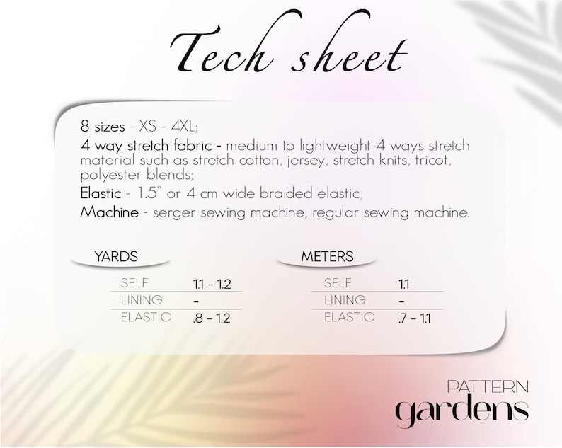 Patrón de leggings sencillos, patrón de leggings para mujer, patrón de pantalones para principiantes, patrón de tallas grandes, leggings fáciles, patrones de costura en PDF imagen 7