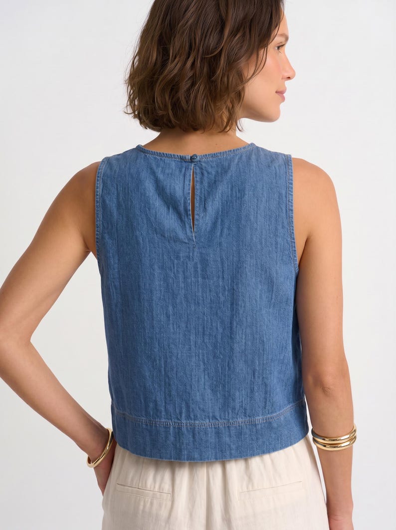 Women's Blouse Pattern, Linen Top Sewing Pattern, Summer Shirt Pattern, Cotton Top Pattern For Woven Fabrics,  Linen tunic pattern, plus size sewing patterns for women, digital pdf sewing pattern, beginner friendly patterns, linen blouse pattern, teen top pattern, sleeveless top pattern, women's top sewing pattern, loose fit top pattern for women, simple top pattern, top pattern for woven fabrics, basic top sewing pattern, tank top pattern, cropped top pattern, boxy top pattern