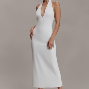 Halter Dress Sewing Pattern, V-Neck Dress Pattern, Open Back Dress Pattern, Elegant Long Dress PDF Sewing Patterns For Women, Party Dress Sewing Pattern For Women, Flared Dress Pattern, Long Dress PDF Pattern, open back dress pattern, womens dress pattern, birthday dress pattern, stretch dress pattern, fitted dress pattern, maxi dress pattern, sewing pattern for womens dress, elegant dress pattern, PDF sewing patterns for women