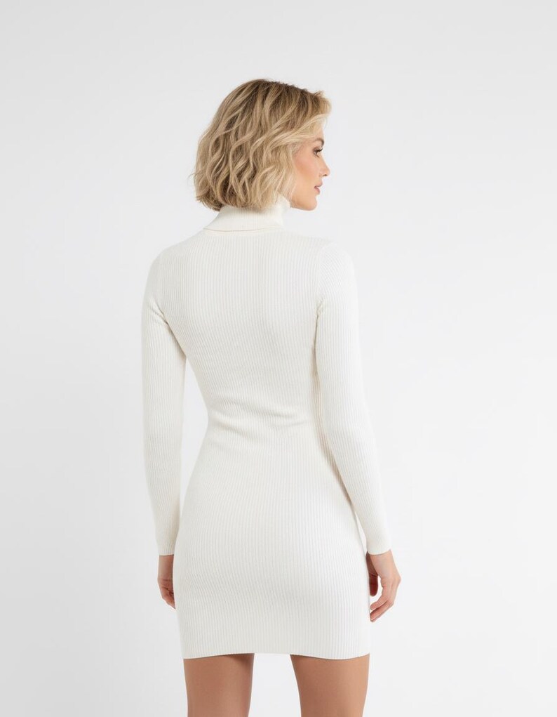 short Dress Sewing Pattern, mini Dress Pattern, turtleneck Dress Pattern, Long sleeve Dress PDF Sewing Patterns For Women, Party Dress Sewing Pattern For Women, bodycon Dress Pattern, fitted dress Pattern, tight dress pattern, womens dress pattern, mock neck dress pattern, stretch dress pattern, jersey dress pattern, easy dress pattern, sewing pattern for womens dress, elegant dress pattern, PDF sewing patterns for beginners