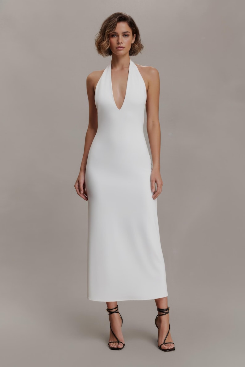 Halter Dress Sewing Pattern, V-Neck Dress Pattern, Open Back Dress Pattern, Elegant Long Dress PDF Sewing Patterns For Women, Party Dress Sewing Pattern For Women, Flared Dress Pattern, Long Dress PDF Pattern, open back dress pattern, womens dress pattern, birthday dress pattern, stretch dress pattern, fitted dress pattern, maxi dress pattern, sewing pattern for womens dress, elegant dress pattern, PDF sewing patterns for women