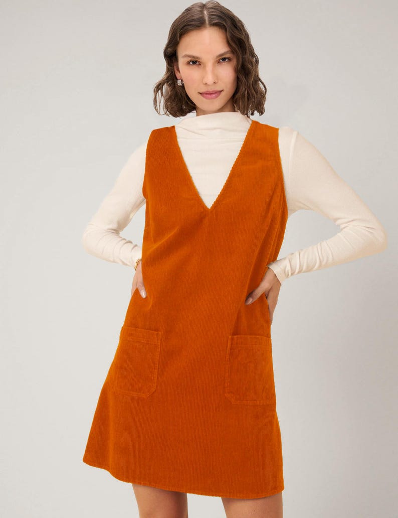Pinafore dress sewing pattern for women, overall dress pattern, jumper dress pattern, apron style dress pattern, slip dress sewing pattern, school dress pattern, mini dress PDF sewing pattern, loose dress pattern, sleeveless dress sewing patterns, easy printable sewing pattern for beginners, relaxed dress pattern, dungaree dress pattern, jumper dress pattern, oversized dress pattern, loose dress pattern, v-neck dress pattern