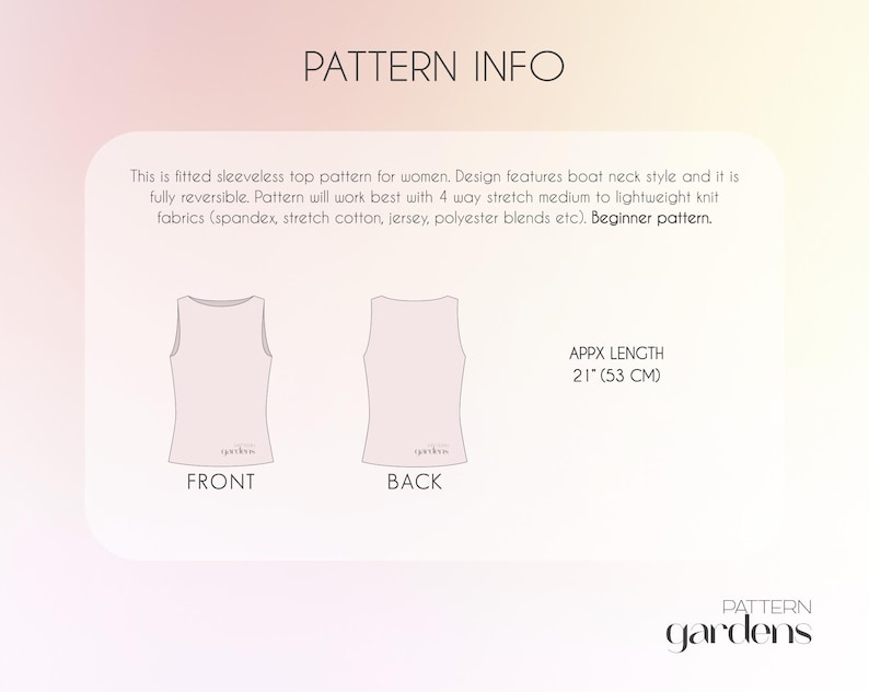 Tank top sewing pattern, crop top sewing pattern, yoga top pattern, athletic top sewing pattern, fitted top pattern, stretch fabric sewing pattern, plus size sewing pattern, PDF top pattern for women, beginner sewing pattern, summer top sewing pattern, sleeveless top pattern, printable sewing pattern, digital download sewing pattern, Tank Top Sewing Pattern For Women, Fitted Top Pattern, Stretch Top Pattern, Sleeveless Top Pattern, Boat Neck Top Pattern, Clothes Patterns