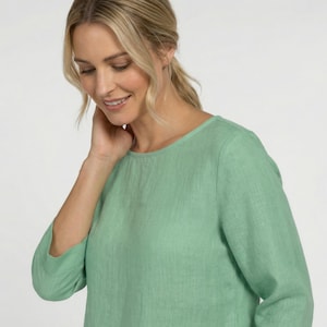 Sewing patterns for women, plus size sewing patterns, linen top pattern, digital pdf sewing pattern, beginner friendly patterns, cotton top pattern, linen blouse pattern, teen top pattern, tunic sewing pattern, cropped top pattern, women's top sewing pattern, loose fit top pattern for women, simple top pattern, top pattern for woven fabrics
