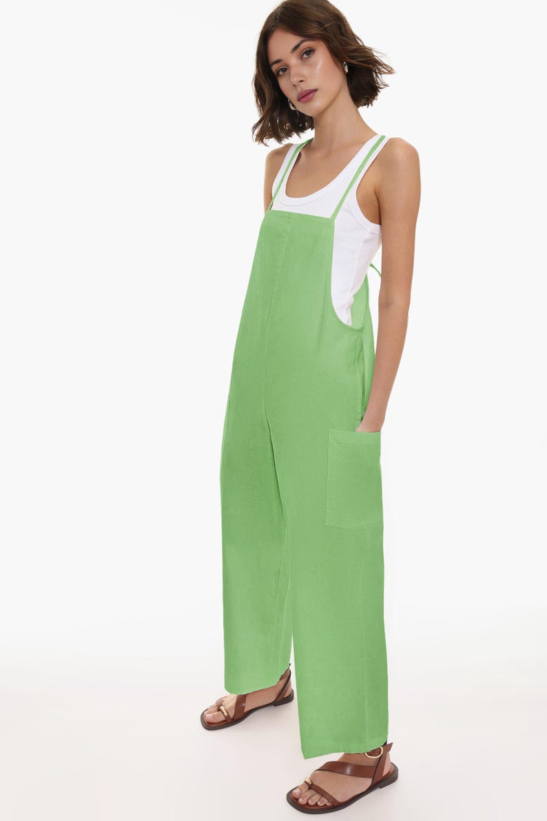 Women’s dungarees sewing pattern, overalls PDF pattern, loose fit overalls pattern, relaxed fit dungarees for women, beginner-friendly sewing pattern, printable PDF overalls pattern, casual jumpsuit sewing pattern, DIY linen dungarees pattern, digital sewing pattern for woven fabrics, summer overalls pattern, comfortable bib pants sewing pattern