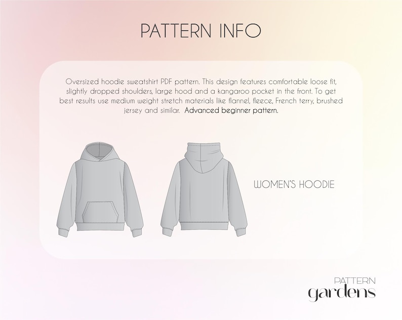 PDF sewing patterns for women, Sweatshirt Sewing Pattern, Sweater Pattern, Pullover Pattern, Winter Top For Fall Sewing Pattern PDF Crewneck Top Pattern Beginners, easy top sewing pattern, hoodie pattern, oversized hoodie pattern