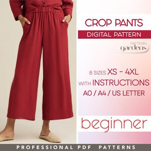 Lounge crop pants hotsell