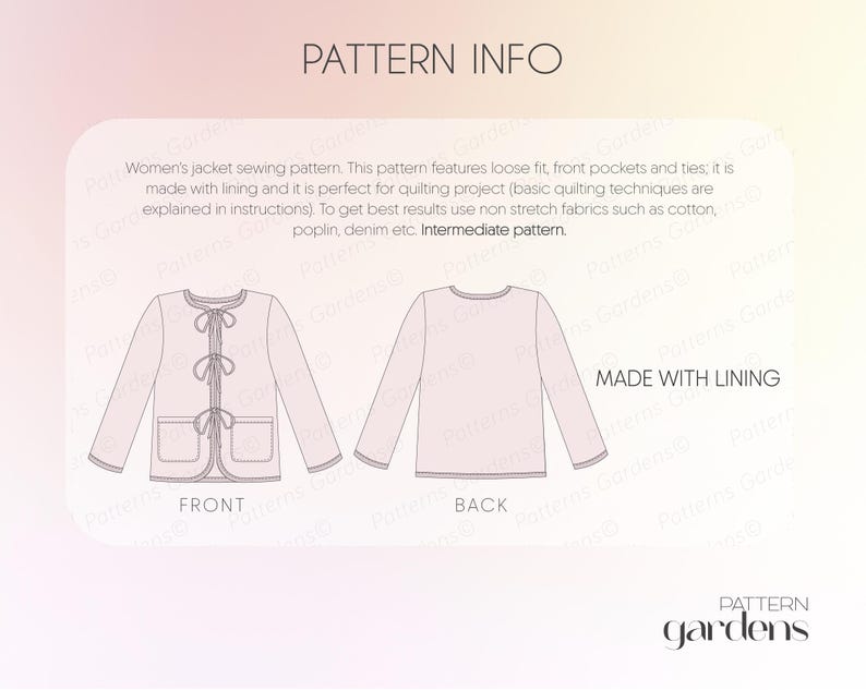 quilted jacket sewing pattern, women's coat pattern, women's jacket pattern, womens blazer pattern, pdf sewing patterns for women, oversized shirt pattern, flannel shirt pattern, hippie jacket pattern, patchwork jacket pattern, duster jacket sewing pattern, women's shirt pattern, quilt jacket pattern for women, quilted coat pattern, clothes sewing patterns, button down shirt pattern, quilted jacket pattern, patchwork jacket pattern, quilted shirt pattern, Loose Fit Shirt Pattern For Women