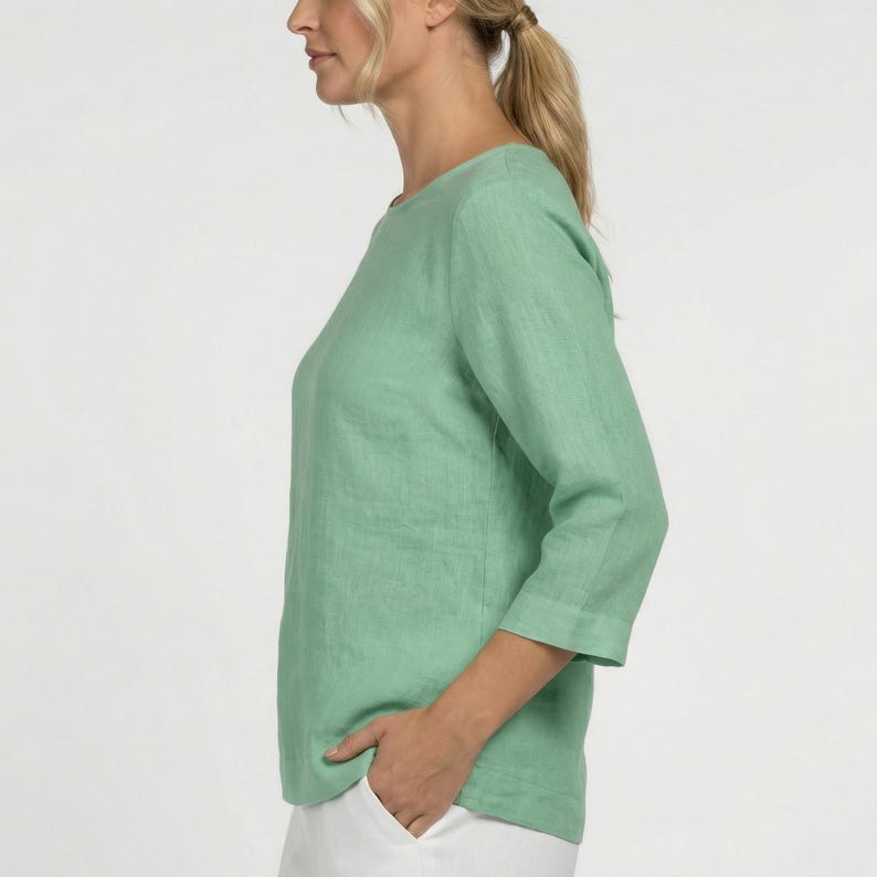 Sewing patterns for women, plus size sewing patterns, linen top pattern, digital pdf sewing pattern, beginner friendly patterns, cotton top pattern, linen blouse pattern, teen top pattern, tunic sewing pattern, cropped top pattern, women's top sewing pattern, loose fit top pattern for women, simple top pattern, top pattern for woven fabrics
