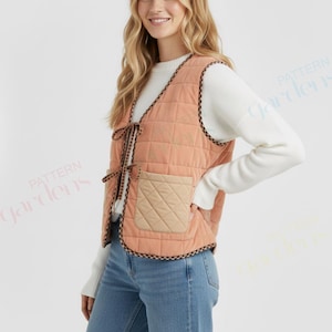 quilted vest pattern, sleeveless coat pattern, women's vest pattern, quilted vest pattern, pdf sewing patterns for women, quilted vest pattern, insulated vest pattern, vintage vest pattern, bohemian vest pattern, hippie vest pattern, patchwork coat pattern, quilted top sewing pattern, women's jacket pattern, quilted vest pattern, warm vest pattern, sewing patterns for women, clothes sewing patterns, duster coat pattern, hippie vest pattern