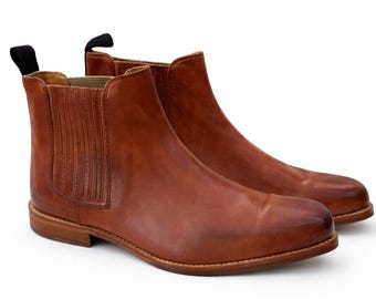 Melvin & Hamilton Bella Leather Ankle Boots, Brown Size 40, Vintage Style