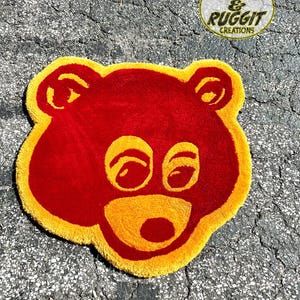 College Dropout Bear Rug: Custom Ye Fan Art