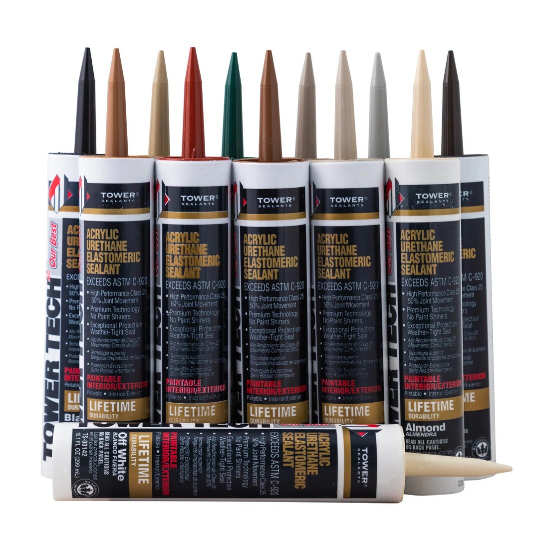 Tower Tech Acrylic Sealant, Acrylic Urethane Elastomeric Sealant