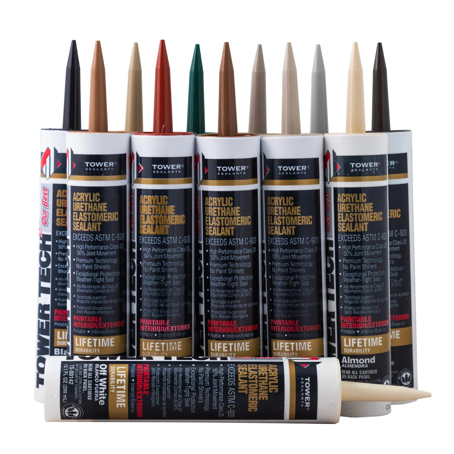 Tower Tech Acrylic Sealant, Acrylic Urethane Elastomeric Sealant