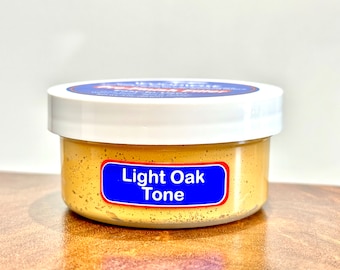 Light oak tone wood filler, pre-finish filler, woodwise filler