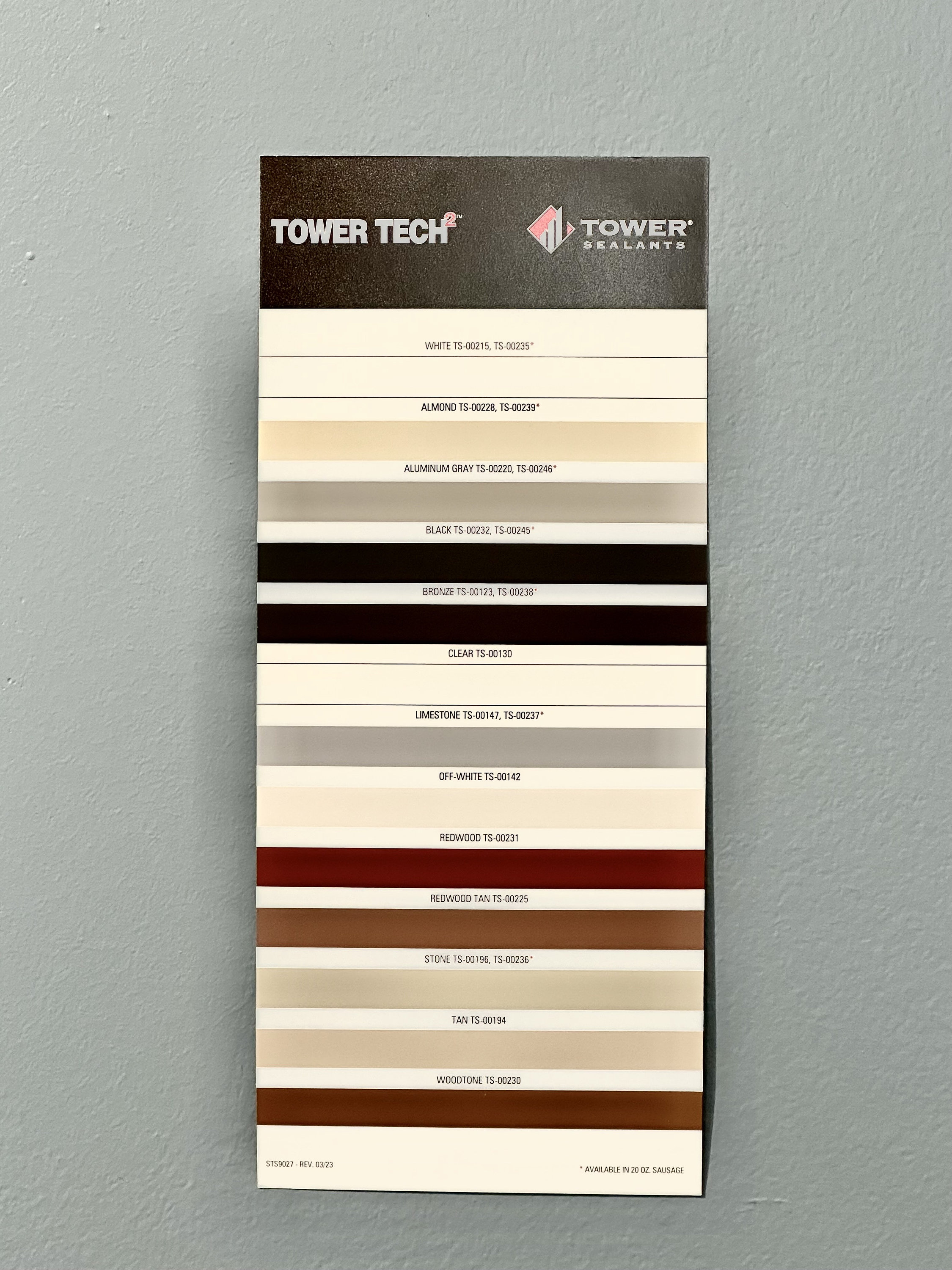 Tower Tech Acrylic Sealant, Acrylic Urethane Elastomeric Sealant