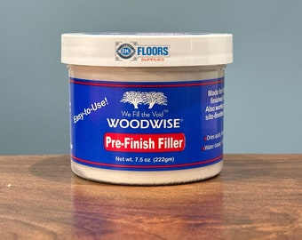 White tone wood filler, pre-finish filler, woodwise filler, 7.5oz white tone wood filler