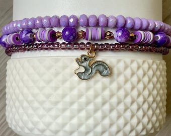 Stanley Accessories/ Nuts About You!/ Tumbler Boot Topper/ Stacked Bracelet For Water Bottle