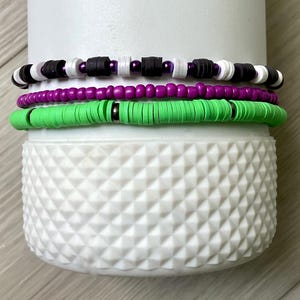 Beetlejuice Inspired Tumbler Bracelet Stack: Handmade Stanley Accessories