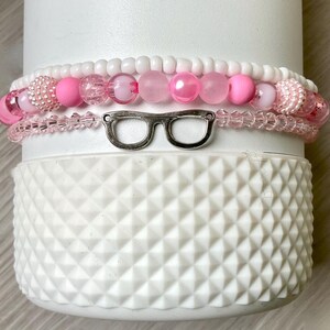 Tumbler Boot Topper / Ich denke, du bist spektakulär / Stanley Zubehör / Bettelarmband für Wasserflasche / Stanley Armband Stapel