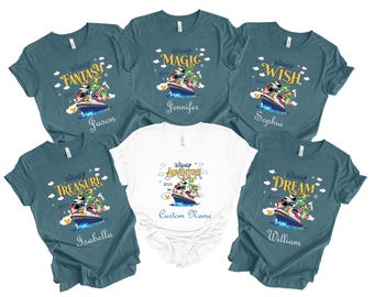 Custom Disney Cruise Family Vacation 2025 Shirt, Disney Shirt, Family Matching Cruise Shirt, Cruise Custom Shirt, Disney Cruise Group Shirt