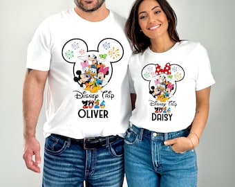 Custom Disney Trip 2026 Shirt, Disney Trip Sweater, Personalized Disneyworld 2026 Family Sweatshirt, Family Matching T-shirt