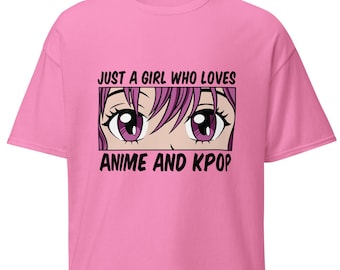 Anime and K-Pop Lover Shirt - Perfect for Girls Who Embrace Both Worlds