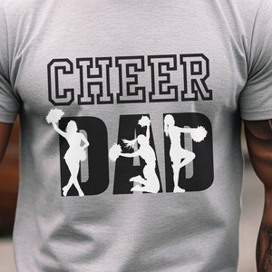 Cheer Dad Shirt, Cheerleading, Competition Cheer Dad Shirts, Team Dad Cheer Support, Cheerleading Dad Coach Tshirt, Team Spirit Dad Shirt