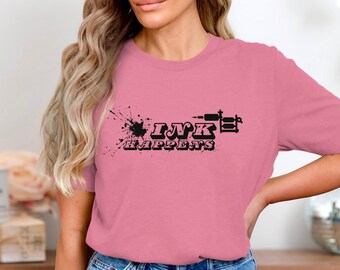 Ink Happens Tattoo T-Shirt, Funny Tattoo Sweatshirt, Tattoo Machine Hoodie, Tattoo Lover Gift, Tattoo Artist Studio Apparel